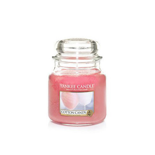 RARE NEW YANKEE CANDLE Medium Classic Jar Candles Cotton Candy eBay