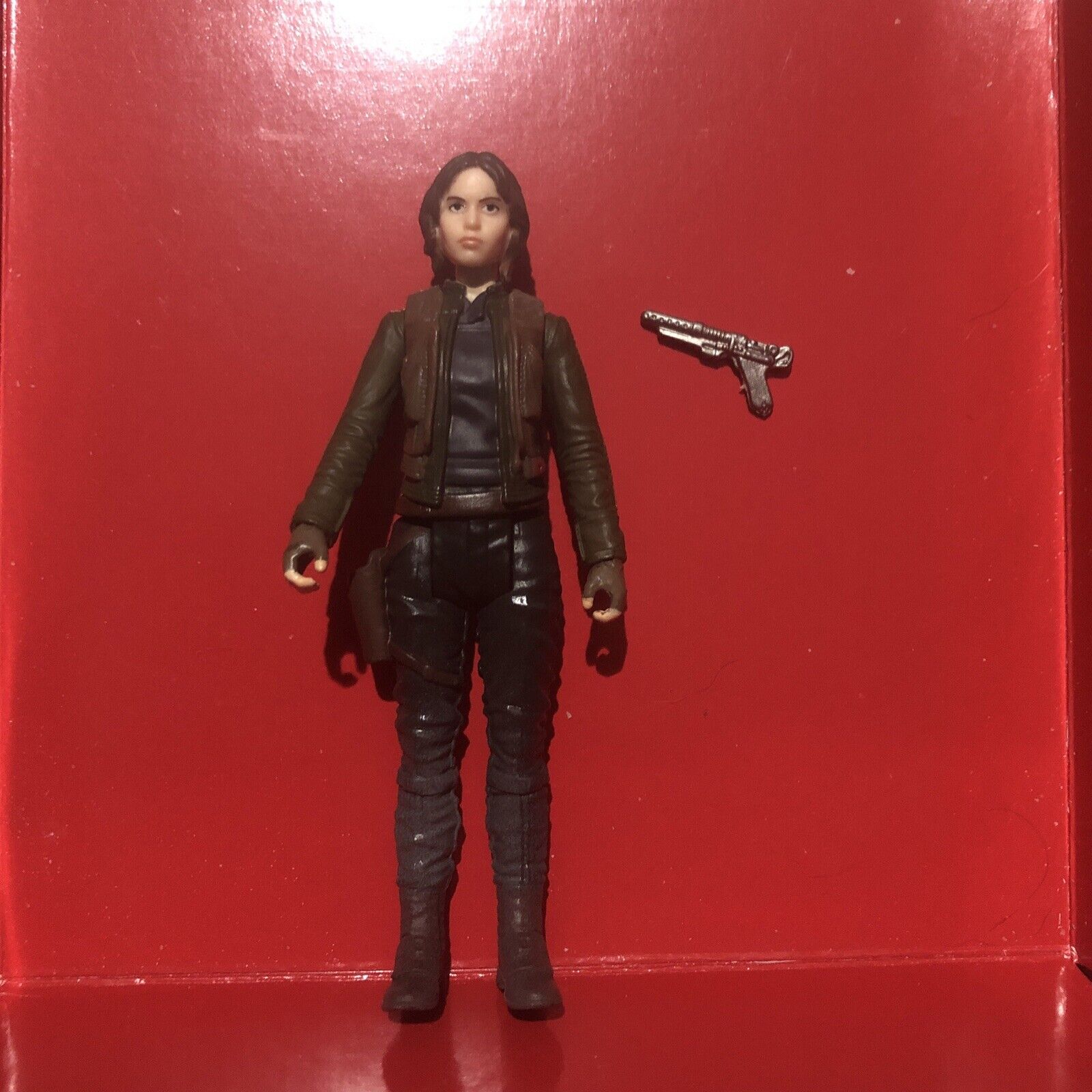 Star Wars Figure 3.75” Jyn Erso Rouge One From At-act Vehicle