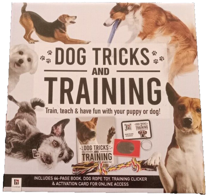 Dog Tricks and Training Guide Teach Train Puppy With Toy Clicker