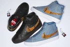 Supreme × Nike SB Blazer Mid QS noir/or   Taille 9,5   Commande confirmée ! ?