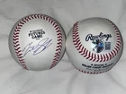 Matt Shaw Cubs Auto Signed 2024 Futures Game Baseball Beckett WITNESS
