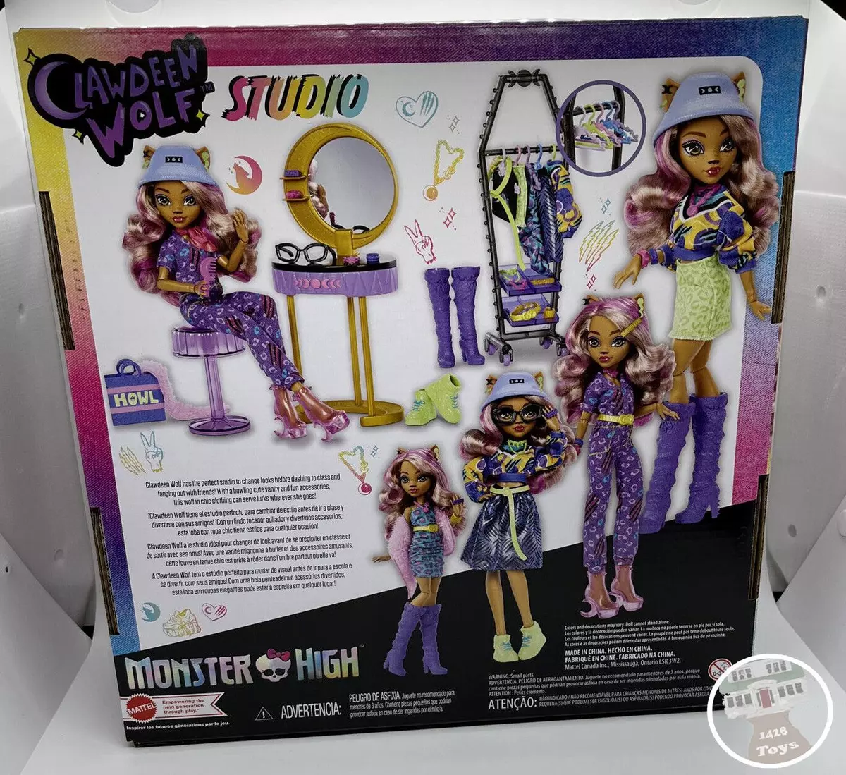 New Monster High G3 refresh Draculaura and Clawdeen dolls 2023 