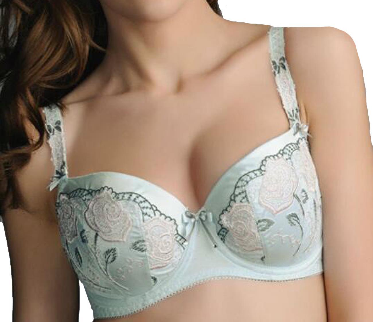 Ladies Fauve Dali FV0231 Padded Underwired Half-cup Bra Moonstone (MON) 34B