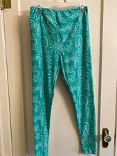 Lularoe TC sizes 12-22 green Irish Luck/St Patrick's Day themed leggings