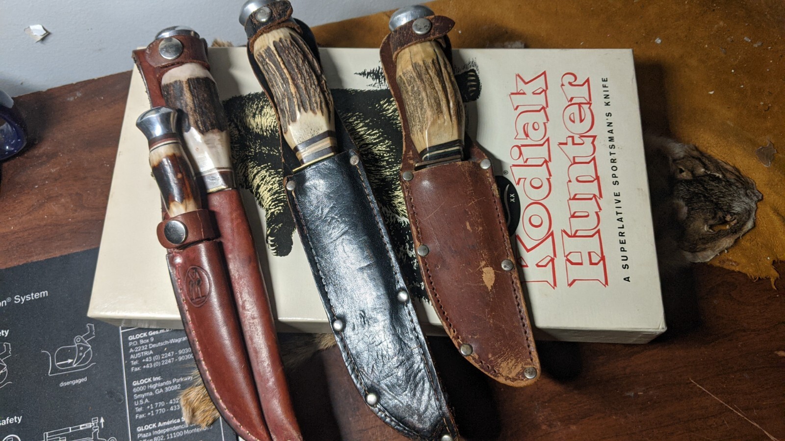Solingen Knives, Case Kodiak, Hubertus, KissingCrane, Unimart Compass