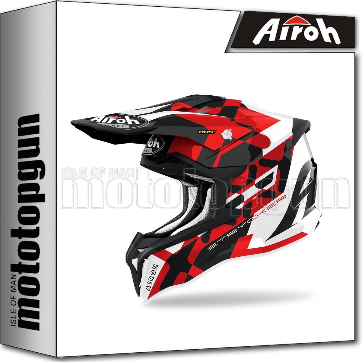 KTM STRYCKER HELMET オフロードヘルメットAirohサイズ M KTM STRYCKER HELMET オフロードヘルメットAirohサイズ M KTM Strycker