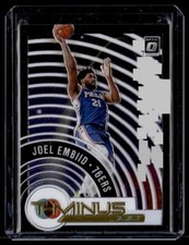 2020-21 Panini Donruss Optic Joel Embiid T-Minus 3..2..1.. #13 76ers