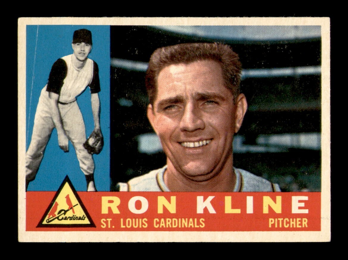 1960 Topps #197 Ron Kline EX-MT Baseball Card OBGcards