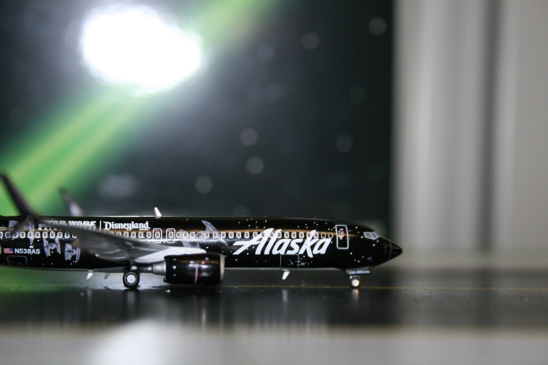 JC Wings 1:200 アラスカ航空 B737-800 N538AS JC Wings 1:200 ANK
