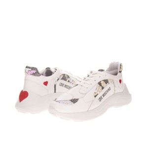love moschino super heart sneaker