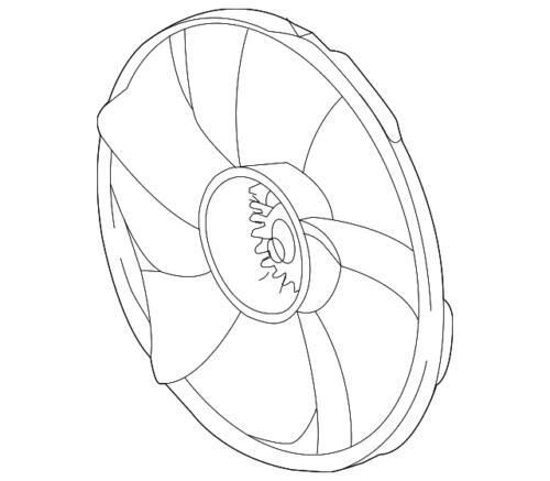 Ventilador de enfriamiento para Acura (N/P 19020-5J2-A01)
