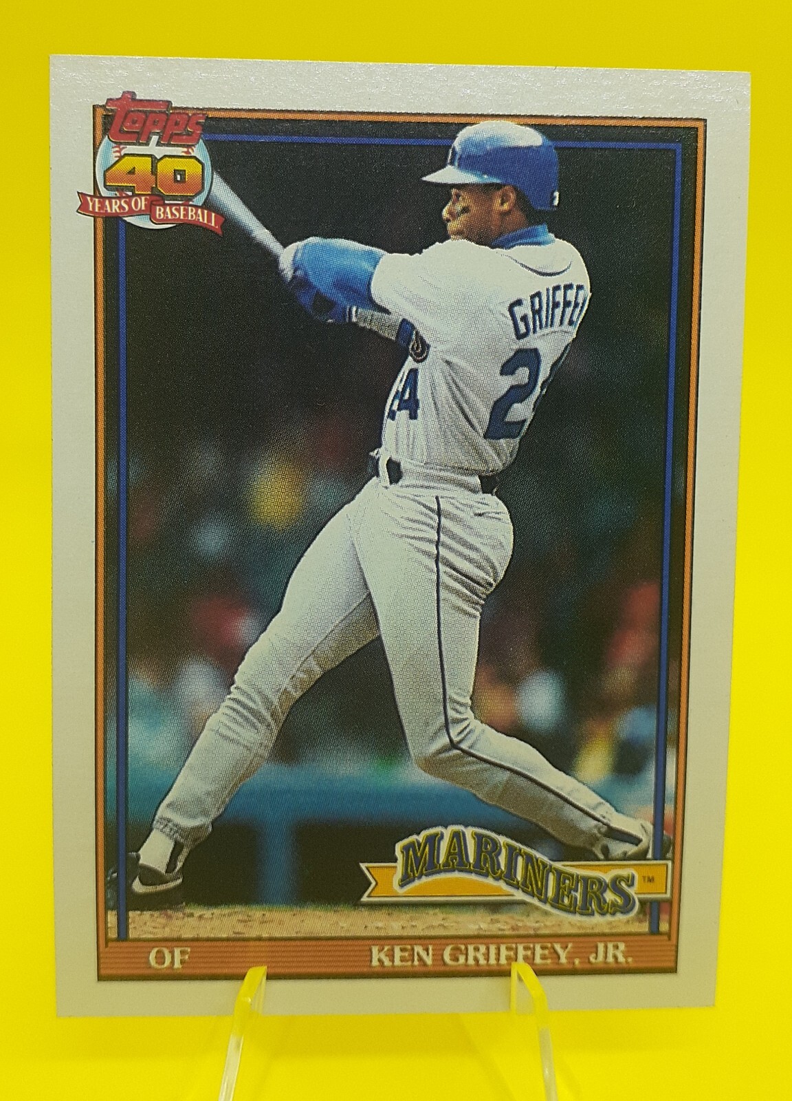 Ken Griffey Jr Topps 40 Years Of Baseball Card