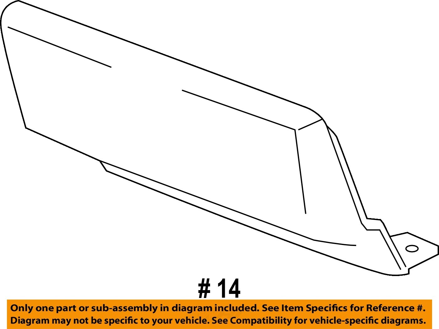 20152016 ESCALADE REAR BUMPER HITCH COVER PAINT TO MATCH 84410295 eBay