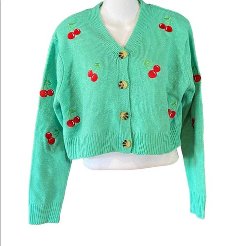 Sinful Size Medium Cropped Sweater 