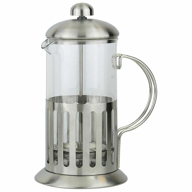 Stainless Steel Coffee Plunger 600ml 