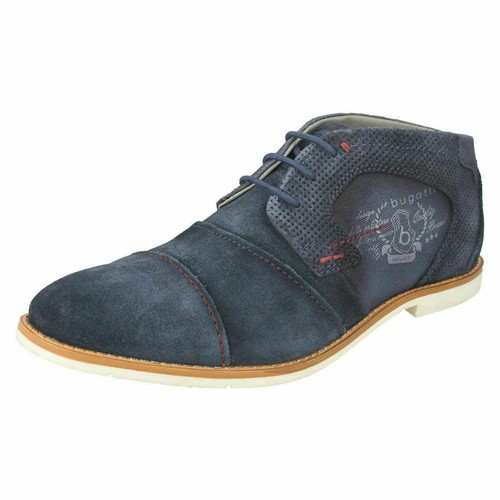 Hombre 313-11115-1469 Cordones Zapatos Casuales / Botas Bajas Por Bugatti VENTA AHORA £69.00 - Imagen 2 de 9