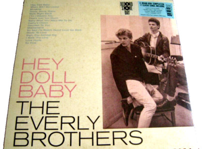 Hey Doll Baby THE EVERLY BROTHERS WARNER EU LP TIRAGE LIMITÉ VINYLE BLEU 180g