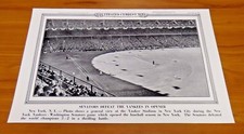 1937 Yankees-Senators April 23 Opening Day Origin Illustrated Current News 19x12