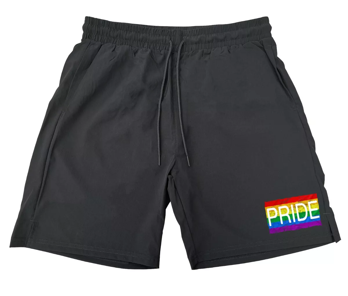 Pride running shorts cheap