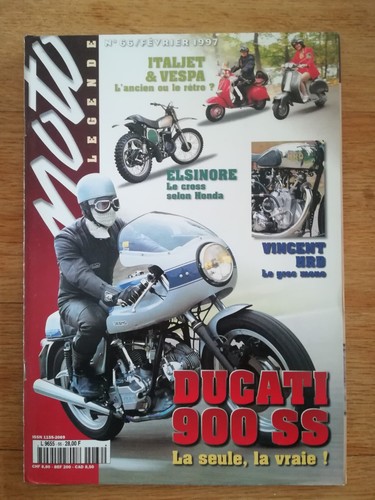 AG059 Moto Légende 1997 N°66