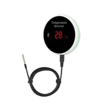 WiFi Temperature Monitor Smart Thermometer: WiFi Temperature Sensor with 1M W...