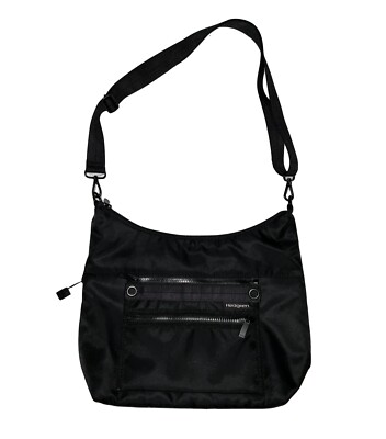 Woman's Hedgren Angelica- Sustainably Made Shoulder Bag-Black
