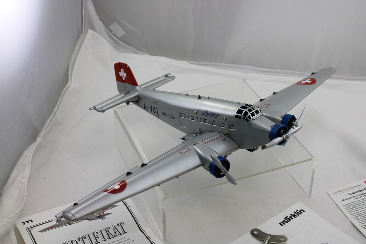 超希少】メルクリン メタル 19801 航空機 JU 52 ユンカース 超