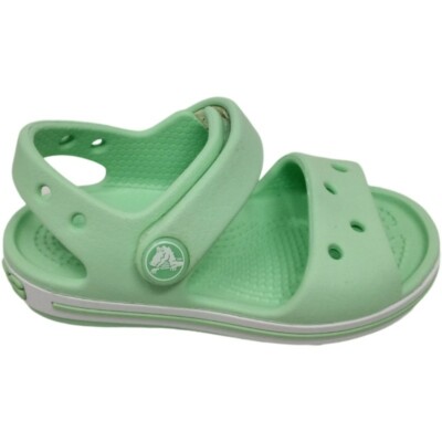 Crocs Crocband Sandals Girl's 5c Mint Green
