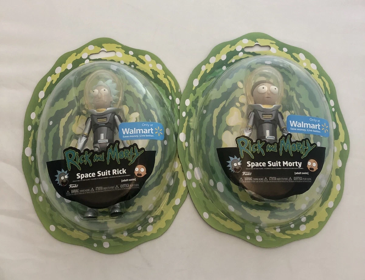 Funko Metallic Space Suit Rick and Morty 5 Inch Action Figure NEW