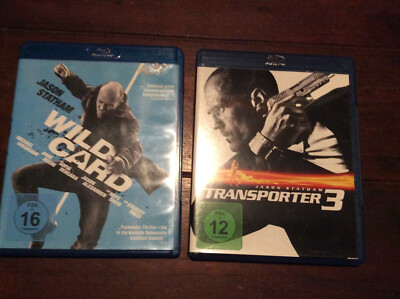 Jason Statham [2 BLU Ray] Wild Card + Transporter 3