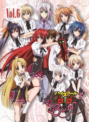 High School DxD BorN Vol.6 Limited Edition Blu-ray CD Novel