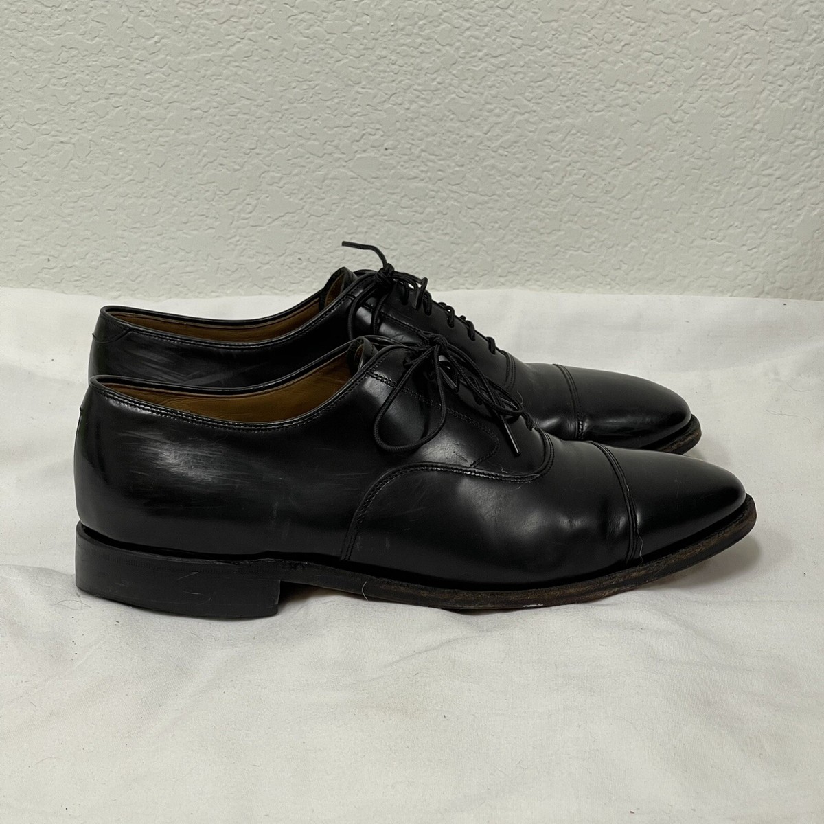 Johnston & Murphy Mens 9 1/2 9.5 D 22-02981 Melton Black  display picture 1