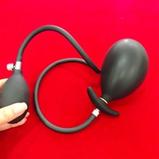 Inflatable Penis Pump Ball Stretcher Plug Sleeve Sounds For Men SM Stretchering