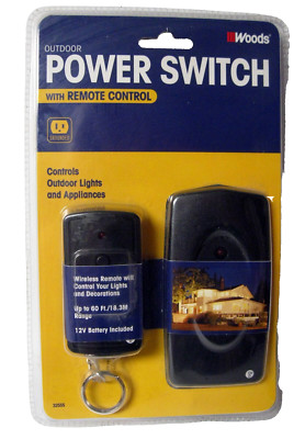OUT DOOR POWER SWITCH with REMOTE CONTROL 