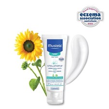 Image of Mustela Stelatopia Emollient Face Cream 40g for Eczema on the Face from Birth on