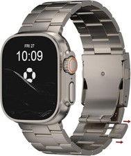 Titanium Band for Apple Watch ULTRA ULTRA 2: No Tool Needed Adjustable