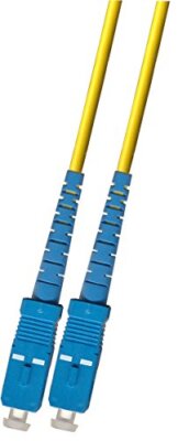 Direct Burial/Outdoor SC-SC 2-Strand Fiber Optic Cable Singlemode 9/125 100M