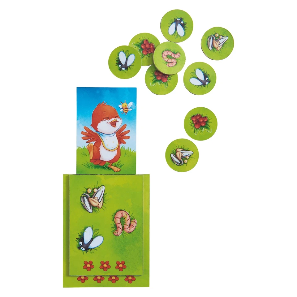 HABA Little Bird, Big Hunger - A Cheerfully Cheeky Collecting Game for Ages 3 + - Image 3 of 4
