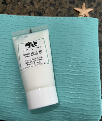 Origins Checks  and Balances frothy face wash 1 fl oz nwob 