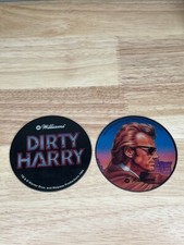 Dirty Harry Speaker Key Fob Plastic Set. PROMO Williams Pinball Machine Parts