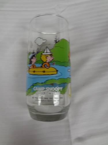 McDonalds Camp Snoopy Charlie Brown Glass 1988 - Imagen 5 de 5