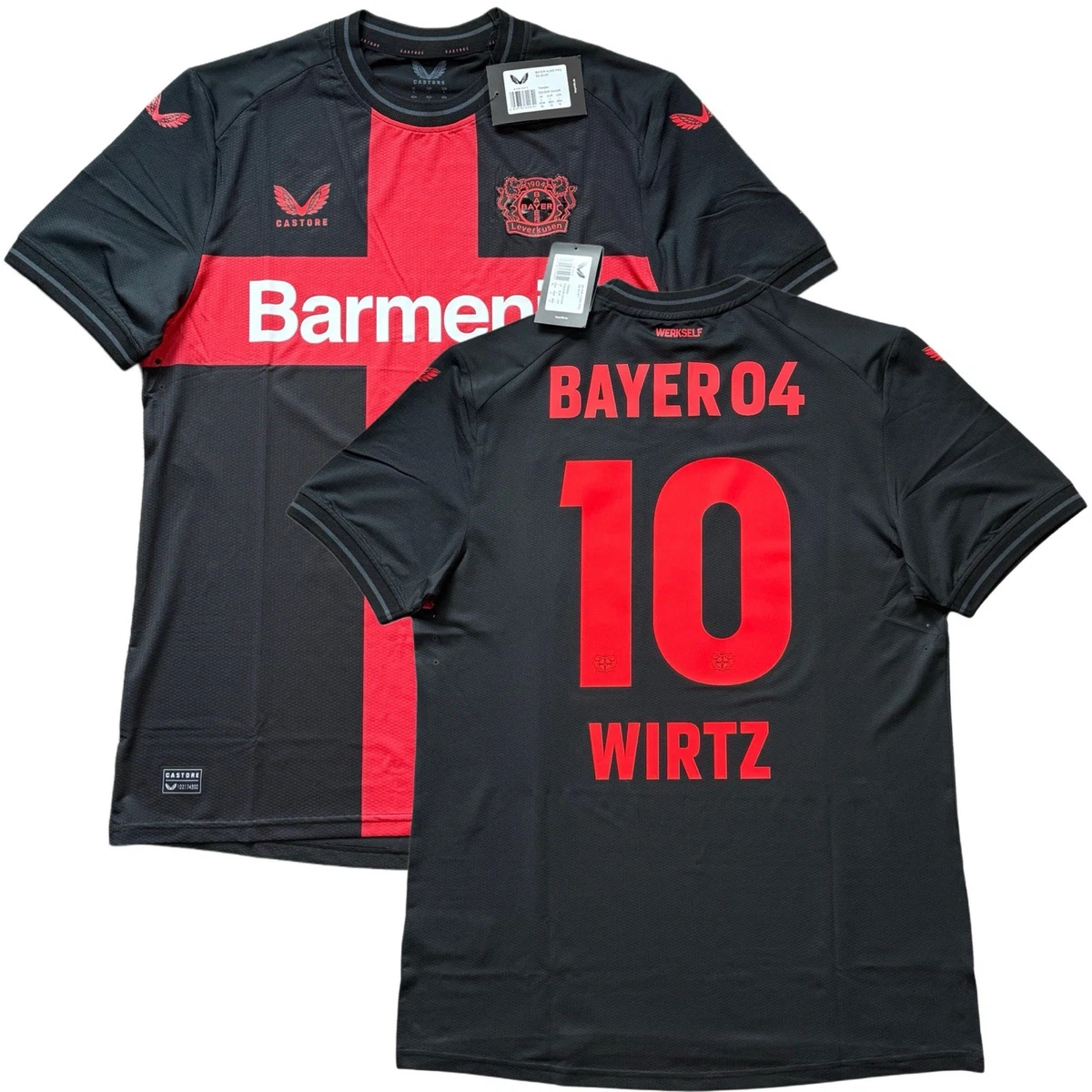 Maillot Domicile Bayer Leverkusen 2024-2025 - Castore Taille XL Homme