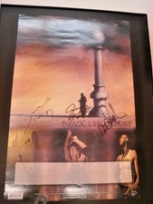 King's X Band Signed 12x18 Promo Poster