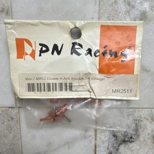 PN Racing Mini-Z MR02 Double A-Arm Knuckle Set Orange MR2511