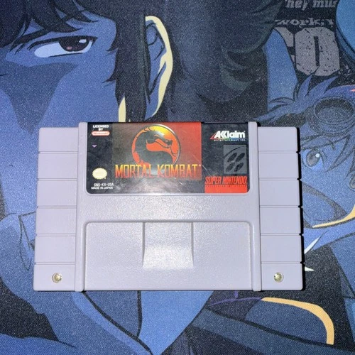 Mortal Kombat II Super Nintendo SNES 1994 Authentic Cartridge - Tested & Working