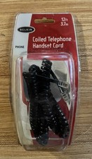 Belkin 12  Coiled Telephone headset cord