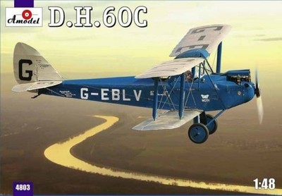 De Havilland DH.60C Cirrus Moth / 1:48 - Amodel 4803