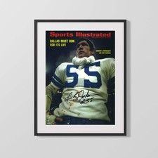 Football Autograph SI Print - Lee Roy Jordan - Dallas Iron Man