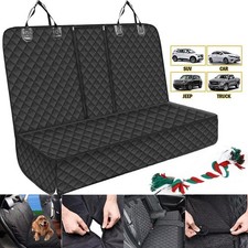 NEU Autositzbezug Hundedecke für Haustiere Katzen Auto SUV Rückbank Schondecke