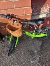 RRP £200 FROG Tadpole Balance Kids Bike 12” Bright Green USED Good Condition
